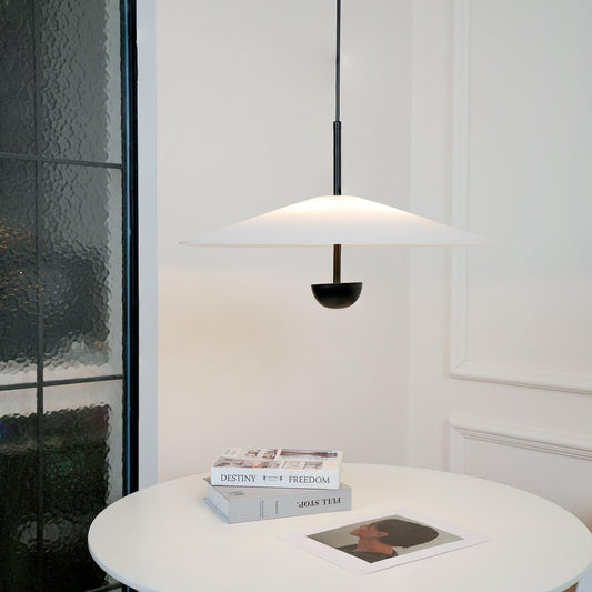 Ava Nordic Minimalist Pendant Light - Acrylic Cone Design for Modern Kitchen Pendant Lighting & Hanging Lights 3
