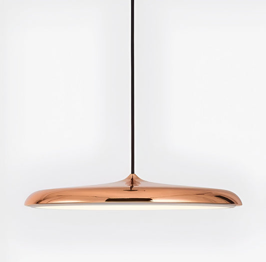 Black Nordic Modern Flying Saucer Pendant Light – Adjustable LED Ceiling Light Fixture for Kitchen and Living Room 2