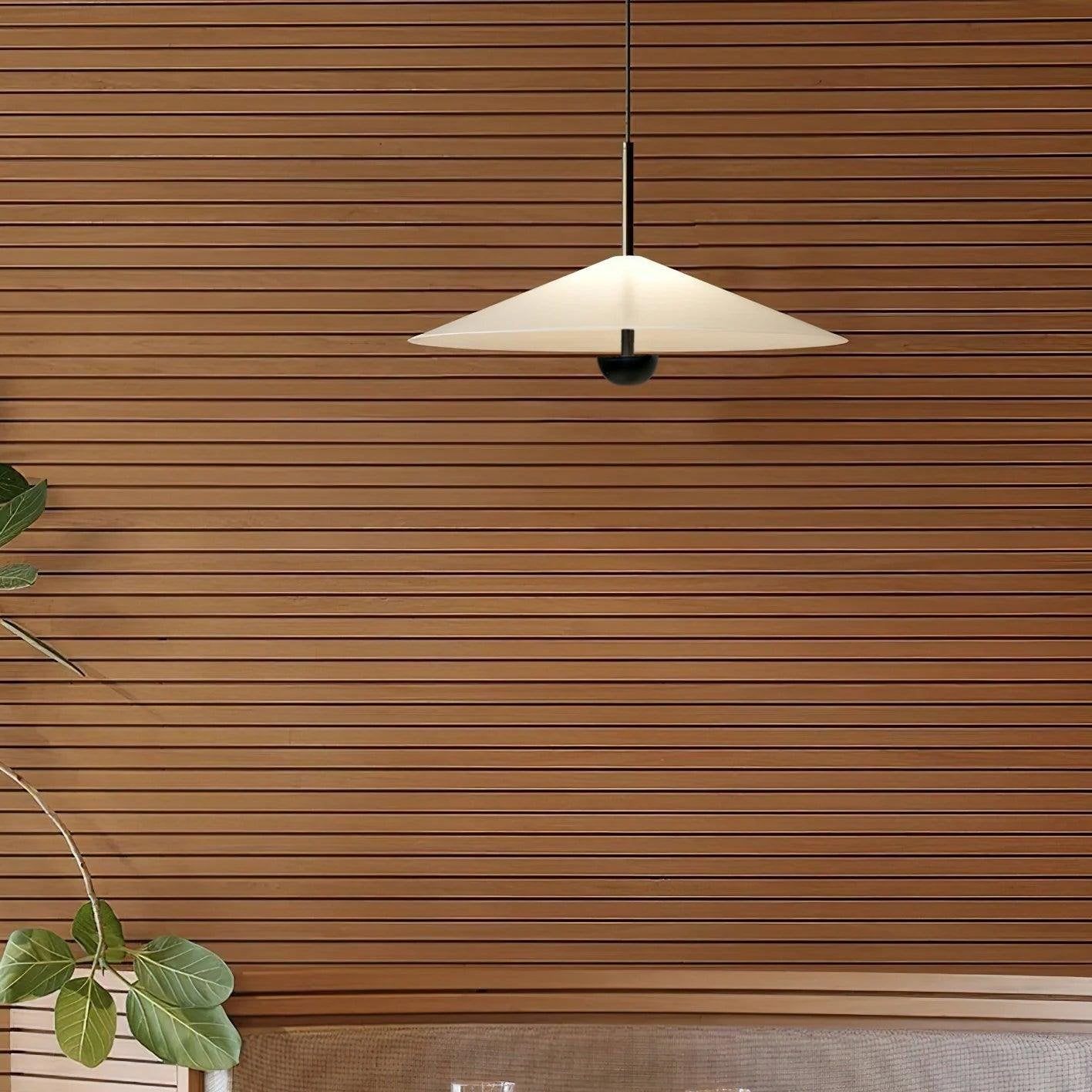 Ava Nordic Minimalist Pendant Light - Acrylic Cone Design for Modern Kitchen Pendant Lighting & Hanging Lights 6