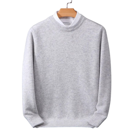 Daniel | Luxurious Cashmere Crew Neck Sweater for Men and Women 0