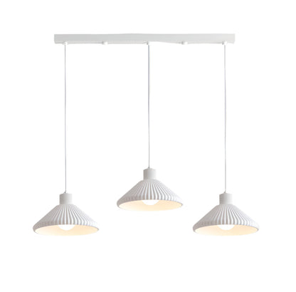 Modern Resin Pendant Light for Kitchen Island – Customizable Heads, Japandi Design, Energy-Efficient LED Lighting, Milk Coffee or White 11