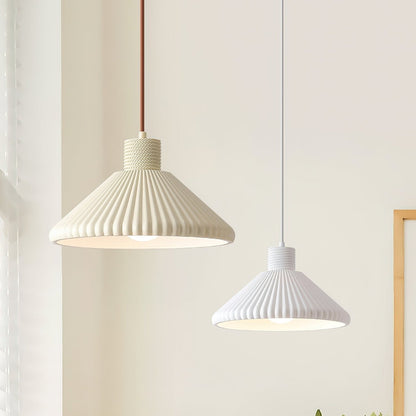 Modern Resin Pendant Light for Kitchen Island – Customizable Heads, Japandi Design, Energy-Efficient LED Lighting, Milk Coffee or White 5